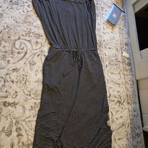 Maurices Black and White Striped Dress